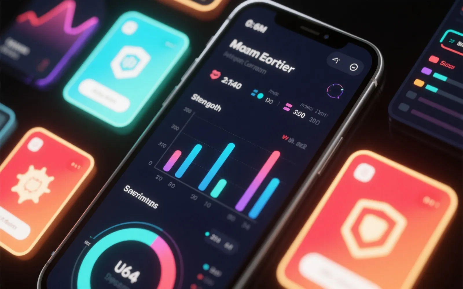 大奖池App数据界面示意